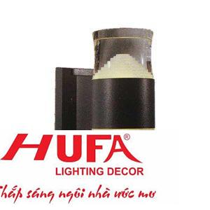 Đèn led vách hành lang Hufa - IP54 Ø90*W150*H235, 12W, 3 chế độ ánh sáng, vỏ màu Xám