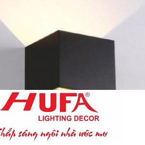 Đèn gắn tường Hufa L100 x W100 x H100 ánh sáng vàng 12W