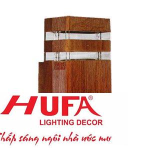 Đèn led vách hành lang Hufa - IP54 L100*W110*H200, E27*1, vỏ màu Gỗ
