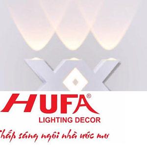Đèn gắn tường Hufa L233 x W46 x H115 AK-81 LED 6W + 2W