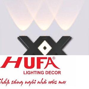 Đèn gắn tường Hufa L233 x W46 x H115 AK-82 LED 6W + 2W