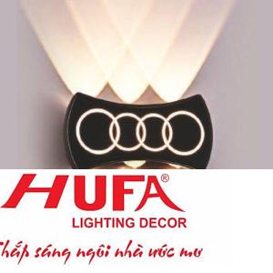 Đèn gắn tường Hufa L165 x W48 x H85 AK-96 LED 6W + 5W