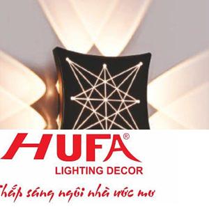 Đèn gắn tường Hufa L142 x W50 x H142 AK-99 LED 8W + 6W