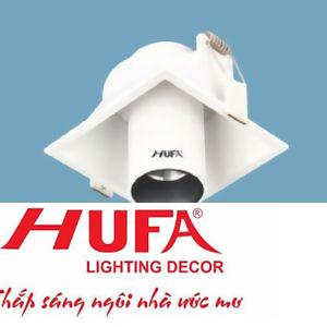 Đèn âm trần vuông vỏ trắng Ø92 x H85-LED 10W
