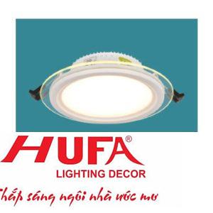 Đèn âm trần kiếng tròn 9W