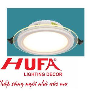 Đèn âm trần kiếng tròn 18W