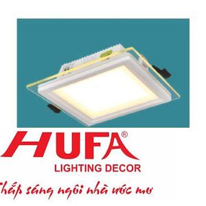 Đèn âm trần kiếng vuông 9W
