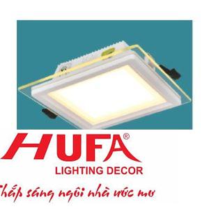 Đèn âm trần kiếng vuông 18W