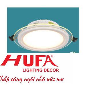 Đèn âm trần kiếng tròn 3 chế độ ánh sáng 12W