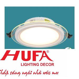 Đèn âm trần kiếng tròn 3 chế độ ánh sáng 18W