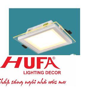 Đèn âm trần kiếng vuông 3 chế độ ánh sáng 9W
