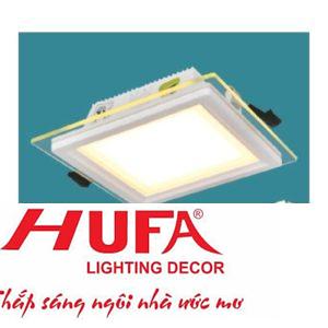 Đèn âm trần kiếng vuông 3 chế độ ánh sáng 18W