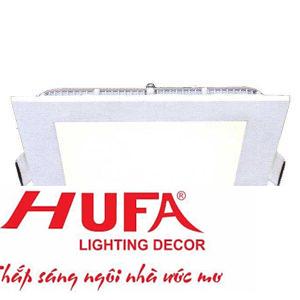 Đèn âm trần siêu mỏng đổi màu vuông Ø120*H15-6W, 3 chế độ ánh sáng, khoét lỗ Ø100
