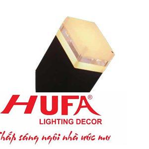 Đèn led vách hành lang Hufa - IP54 Ø90*W130*H240, 6W, 3 chế độ ánh sáng, vỏ màu Đen
