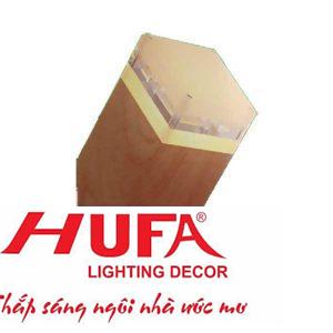 Đèn led vách hành lang Hufa - IP54 Ø90*W130*H240, 6W, 3 chế độ ánh sáng, vỏ màu Gỗ