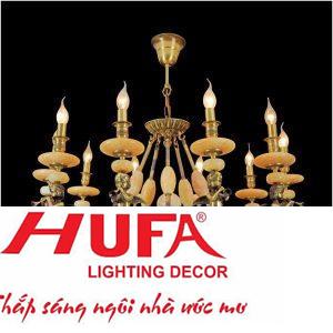 Đèn chùm đồng Ø900*H630+450, E14*10-E27*2