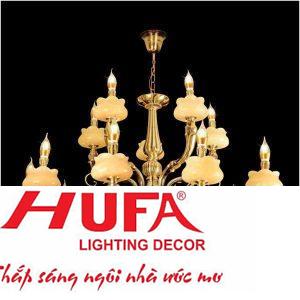 Đèn chùm đồng Ø1030*H700+450, E14*15-E27*2