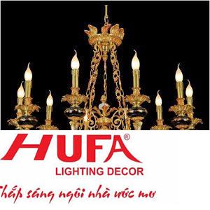 Đèn chùm đồng Ø950*H900+450, E14*13