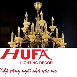 Đèn chùm đồng Ø900*H1000+450, E14*18-E27*3