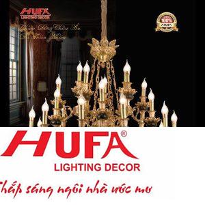 Đèn chùm đồng Ø1050*H1000+450, E14*27