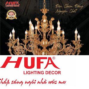 Đèn chùm đồng Hufa Ø880*H820+450, E14*20