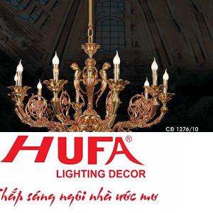 Đèn chùm đồng Hufa Ø1100*H920+450, E14*10