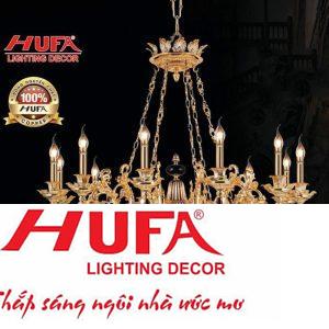 Đèn chùm đồng Hufa Ø980*H850+450, E14*10+E27*3