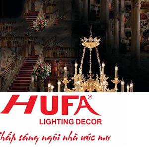 Đèn chùm đồng Hufa Ø1100*H1060+450, E14*18+E27*3
