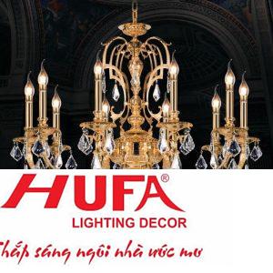 Đèn chùm đồng Hufa Ø920*H810+450, E14*10