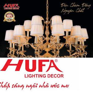 Đèn chùm đồng Hufa Ø1100*H750+450, E14*18