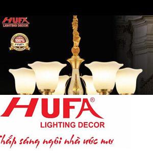 Đèn chùm đồng Ø700*H470+450, E27*6