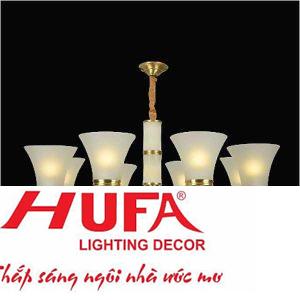 Đèn chùm đồng Ø820*H400+450, E27*8