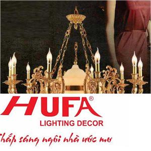 Đèn chùm đồng Ø1030*H950+450, E14*10