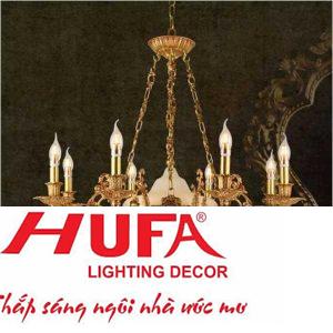 Đèn chùm đồng Ø830*H890+450, E14*8