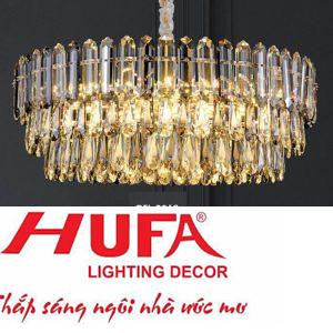 Đèn chùm pha lê Hufa Ø800*H300 - E14*22