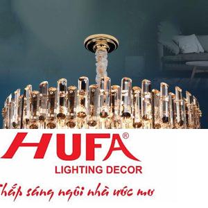 Đèn chùm pha lê Hufa Ø800*H300 + 1200 - E14*22, Pha Lê K9