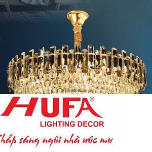 Đèn chùm pha lê Hufa Ø800*H340 + 350 - E14*15