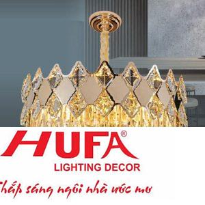 Đèn chùm pha lê Hufa Ø600*H300 - E14*15