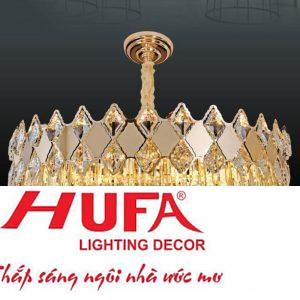 Đèn chùm pha lê Hufa Ø800*H300 - E14*21