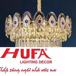 Đèn chùm pha lê Hufa Ø600*H350 - E14*13