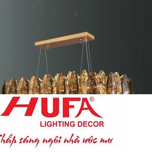 Đèn chùm pha lê Hufa Ø800*300*H300 + 350 - E14*6