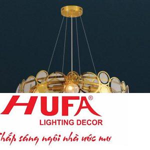 Đèn chùm pha lê Hufa Ø600*H120 - E14*8