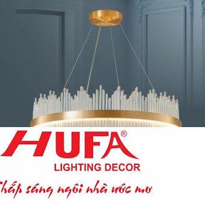 Đèn chùm pha lê Hufa Ø800*H350 + 350 - LED 60W - 3000K
