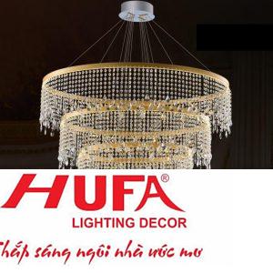 Đèn chùm pha lê Hufa Ø1000*H1300 - LED 96W, ánh sáng vàng