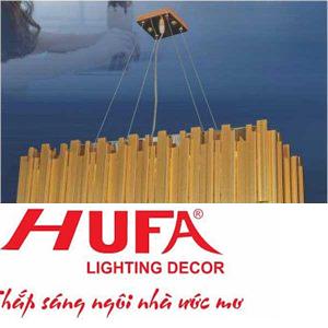 Đèn chùm pha lê L620*W280*H380, LED, 3 chế độ ánh sáng