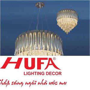 Đèn chùm pha lê Ø500*H470, LED, 3 chế độ ánh sáng