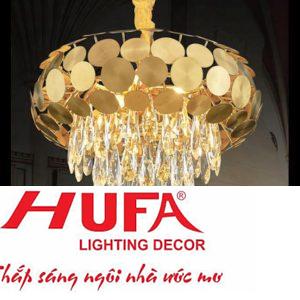 Đèn chùm pha lê Ø600*H450, E14*10
