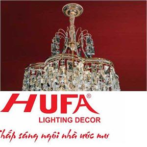 Đèn chùm pha lê Ø800*H500+300, E14*8 LED