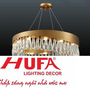 Đèn chùm pha lê Hufa Ø800*H750 - G9*16, pha lê loại 1