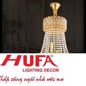 Đèn chùm Pha Lê Ø600*H700, E14*12, 127 hạt pha lê K9